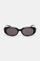 Akcesoria Alexander McQueen okulary przeciwsłoneczne AM0469S czarny