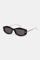 Alexander McQueen okulary przeciwsłoneczne AM0482S czarny AA00
