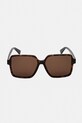 Akcesoria Bottega Veneta okulary przeciwsłoneczne BV1317SK brązowy