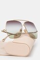 Doplňky Sluneční brýle Chloé CH0278S zlatá