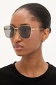 Gucci okulary przeciwsłoneczne jednolita złoty GG1805SA