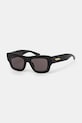 Bottega Veneta okulary przeciwsłoneczne jednolita czarny BV1357S