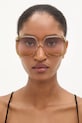 Chloé okulary przeciwsłoneczne CH0286S beżowy