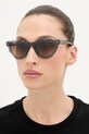 Chloé ochelari de soare ochi de pisică negru CH0294S