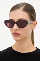Солнцезащитные очки Gucci кошачий глаз оранжевый GG1862S