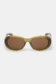 Saint Laurent okulary przeciwsłoneczne SL.736 pomarańczowy AA00