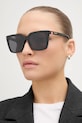 Love Moschino okulary przeciwsłoneczne jednolita czarny MOL055/CS