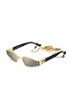 Brýle DSQUARED2 kočičí oči šedá D2.0168/S/SE