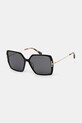 Сонцезахисні окуляри Tom Ford Joanna однотонна з деталлю чорний FT1039.5905D