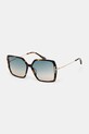Sluneční brýle Tom Ford Joanna geometrické hnědá FT1039.5952P