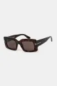 Tom Ford okulary przeciwsłoneczne Brigitta jednolita czarny FT1188.5052E