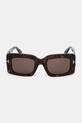 Sluneční brýle Tom Ford Brigitta FT1188.5052E černá AA00