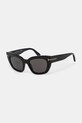 Slnečné okuliare Tom Ford Athena hladký s detailmi čierna FT1190.5301A