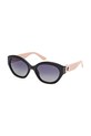 Guess okulary przeciwsłoneczne kocie oczy beżowy GU00104.5605D