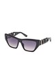 Guess ochelari de soare dreptunghiular negru GU00111.5601B