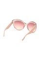 Guess okulary przeciwsłoneczne GU00130.6157U beżowy