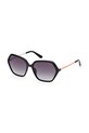 Guess okulary przeciwsłoneczne geometryczne czarny GU00134.5501B
