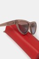Akcesoria Guess okulary przeciwsłoneczne GU00151.5757F pomarańczowy
