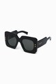 Солнцезащитные очки Balmain B - BOLD прямоугольные чёрный BPS.180A