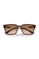 Armani Exchange ochelari de soare 0AX4158S burgundia