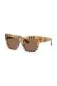 Burberry ochelari de soare uniforme bej 0BE4449