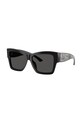Dolce & Gabbana okulary przeciwsłoneczne prostokątne czarny 0DG4493
