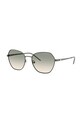 Emporio Armani ochelari de soare rotund gri 0EA2161