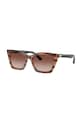 Emporio Armani okulary przeciwsłoneczne kocie oczy brązowy 0EA4250U