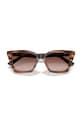 Emporio Armani okulary przeciwsłoneczne 0EA4250U brązowy