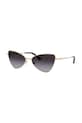 Jimmy Choo okulary przeciwsłoneczne kocie oczy złoty 0JC4015HB