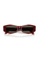 Versace ochelari de soare 0VE4487 burgundia