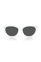 Versace okulary przeciwsłoneczne 0VE4495D biały AA00
