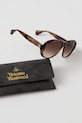 Vivienne Westwood ochelari de soare Frankie maro VW5102