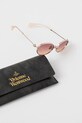 Vivienne Westwood okulary przeciwsłoneczne VW7022 złoty