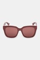 Akcesoria Gucci okulary przeciwsłoneczne GG1338S bordowy