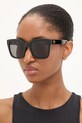 Gucci okulary przeciwsłoneczne kocie oczy czarny GG1338S