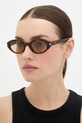 Saint Laurent ochelari de soare uniforme maro SL.567