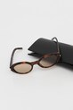 Akcesoria Saint Laurent okulary przeciwsłoneczne SL.567 brązowy