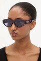 Gucci okulary przeciwsłoneczne jednolita bordowy GG1845SA
