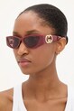 Gucci okulary przeciwsłoneczne jednolita bordowy GG1824S