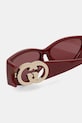 Slnečné okuliare Gucci burgundské GG1824S