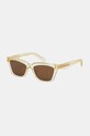Jacquemus sunglasses CARRE JAC109C3SUN yellow AA00