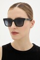 Love Moschino okulary przeciwsłoneczne gradientowa czarny MOL091/S
