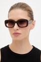 Moschino okulary przeciwsłoneczne gradientowa brązowy MOS199/S
