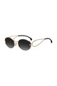Etro okulary przeciwsłoneczne okrągłe złoty ETRO.0106/S