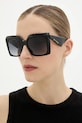 Etro okulary przeciwsłoneczne geometryczne czarny ETRO.0117/S