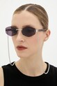 Marc Jacobs okulary przeciwsłoneczne srebrny MARC.496/S.AIR