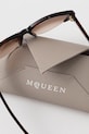 Alexander McQueen okulary przeciwsłoneczne brązowy AM0533S