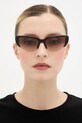 Alexander McQueen ochelari de soare AM0533S maro