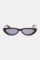 Alexander McQueen okulary przeciwsłoneczne AM0535S bordowy AA00